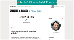Desktop Screenshot of berti-modena.blogautore.repubblica.it