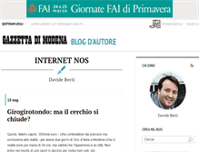 Tablet Screenshot of berti-modena.blogautore.repubblica.it
