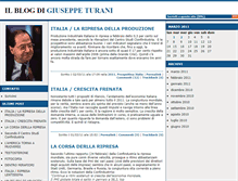 Tablet Screenshot of giuseppeturani.repubblica.it