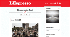 Desktop Screenshot of cosmelli.blogautore.espresso.repubblica.it