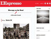 Tablet Screenshot of cosmelli.blogautore.espresso.repubblica.it
