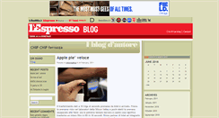 Desktop Screenshot of galileo.blogautore.espresso.repubblica.it
