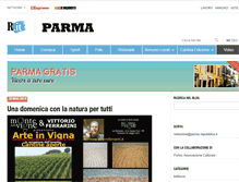 Tablet Screenshot of gratis-parma.blogautore.repubblica.it