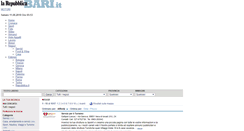 Desktop Screenshot of negozi.bari.repubblica.it