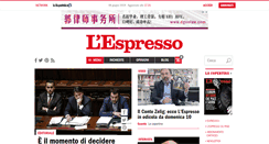 Desktop Screenshot of espresso.repubblica.it