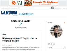 Tablet Screenshot of cartellinorosso-sassari.blogautore.repubblica.it