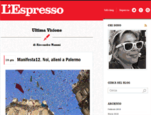 Tablet Screenshot of mammi.blogautore.espresso.repubblica.it