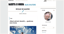 Desktop Screenshot of marini-modena.blogautore.repubblica.it