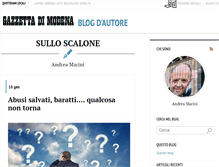 Tablet Screenshot of marini-modena.blogautore.repubblica.it