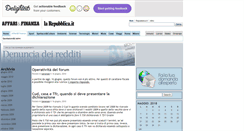 Desktop Screenshot of denuncia-redditi.blogautore.repubblica.it