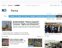 Tablet Screenshot of parma.repubblica.it