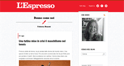 Desktop Screenshot of bianchi.blogautore.espresso.repubblica.it