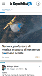 Mobile Screenshot of genova.repubblica.it