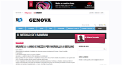 Desktop Screenshot of medico-bambini-genova.blogautore.repubblica.it