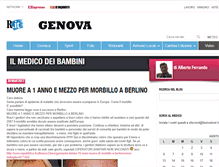 Tablet Screenshot of medico-bambini-genova.blogautore.repubblica.it