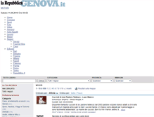 Tablet Screenshot of negozi.genova.repubblica.it