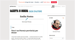 Desktop Screenshot of emilianostra-modena.blogautore.repubblica.it