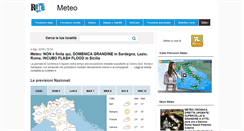 Desktop Screenshot of meteo.repubblica.it