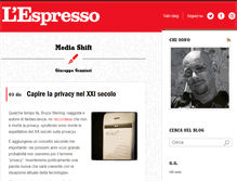 Tablet Screenshot of granieri.blogautore.espresso.repubblica.it