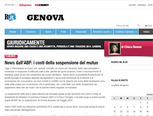 Tablet Screenshot of giuridicamente-genova.blogautore.repubblica.it