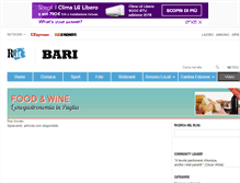 Tablet Screenshot of food-and-wine-bari.blogautore.repubblica.it