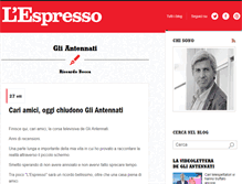 Tablet Screenshot of bocca.blogautore.espresso.repubblica.it