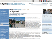 Tablet Screenshot of bollywood-bologna.blogautore.repubblica.it