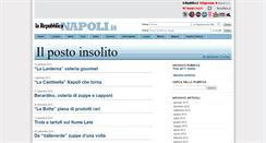 Desktop Screenshot of ilpostoinsolito-napoli.blogautore.repubblica.it