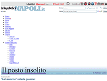 Tablet Screenshot of ilpostoinsolito-napoli.blogautore.repubblica.it