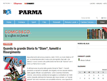 Tablet Screenshot of comics-parma.blogautore.repubblica.it