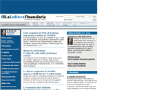 Desktop Screenshot of letterafinanziaria.repubblica.it