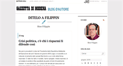 Desktop Screenshot of filippin-modena.blogautore.repubblica.it